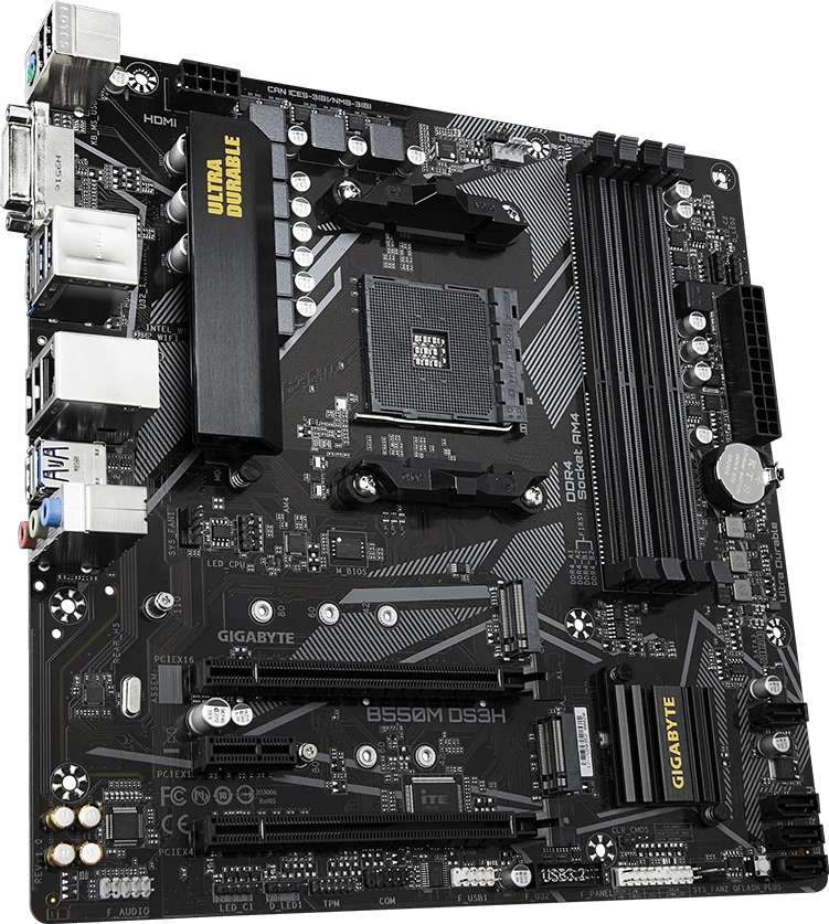 Gigabyte B550M DS3H (Rev. 1.4)